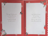 Husband Christmas - Large 8 Page Cute Red