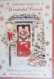 Friends Christmas - Traditional Door
