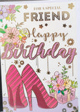 Friend Birthday - Traditional Pink Shoes