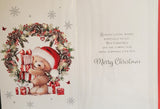 Sister Christmas - bear and Wreath