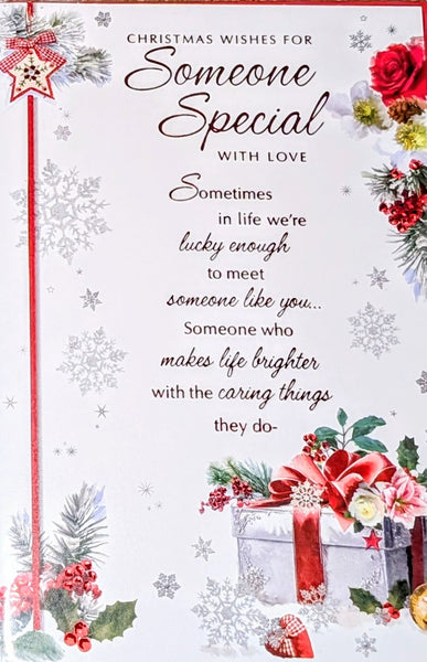 Someone Special Christmas - Traditional Gift Box Words