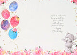 Gran Birthday - Cute Bear With Balloons