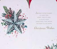 Daughter & Son In Law Christmas - Slim Traditional Star