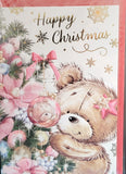 Open Christmas - Cute Bear and Tree