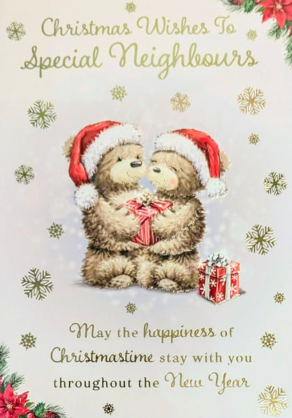 Neighbours Christmas - Cute Bears In Hats Special