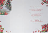 Cousin Christmas - Traditional Stairs & Flowers
