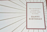 Open Male Birthday - Traditional Car Silver