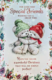 Friends Christmas - Cute Bears In Hats