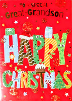 Great Grandson Christmas - Happy Christmas