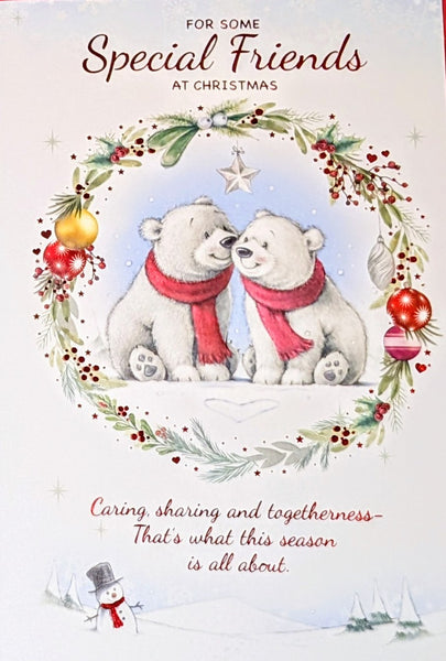 Friends Christmas - Cute Polar Bears