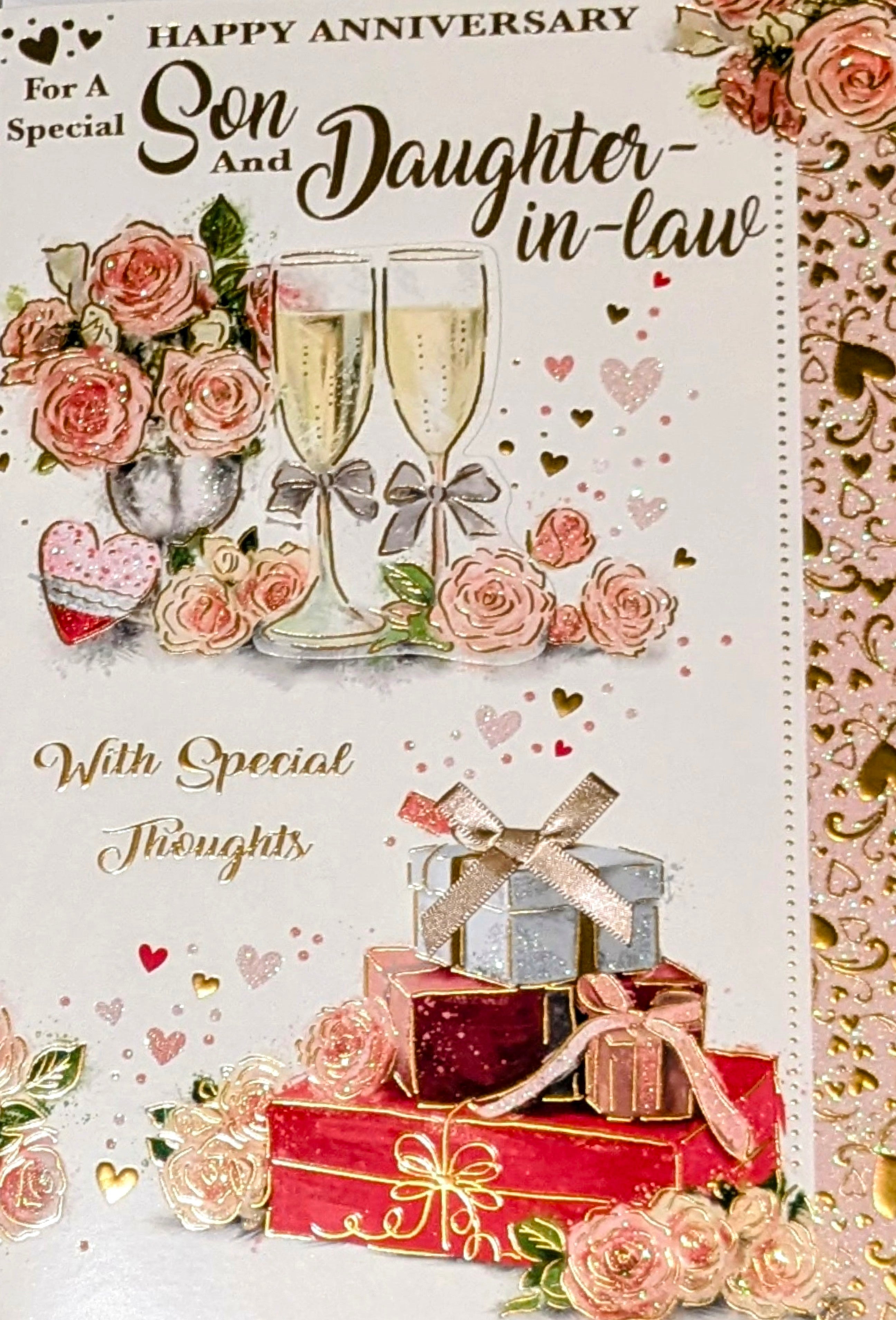 Wedding anniversary greetings to son and daughter in law ...