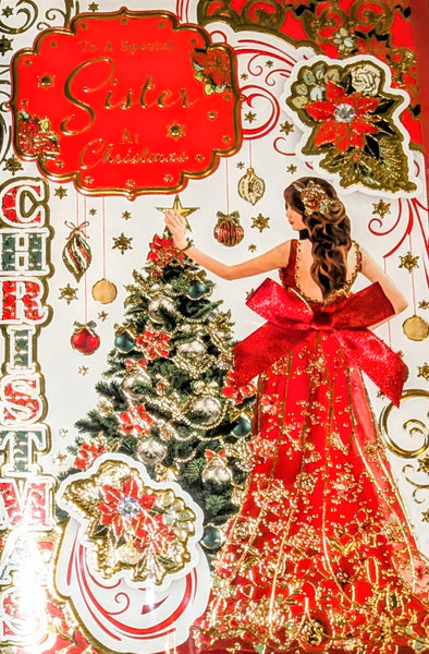 Sister Christmas - Large 8 Page Dress