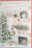 Friend Christmas - Fireplace