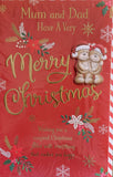 Mum & Dad Christmas - Large 8 Page Cute