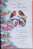 Son & Partner Christmas - Traditional Robin