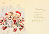 Friends Christmas - Cute Bears At Gate