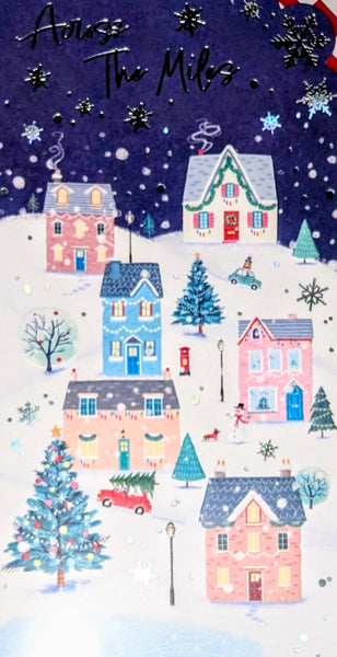 Across The Miles Christmas - Slim Traditional Houses