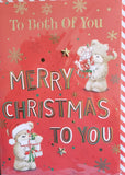 To Both Of You Christmas - Large Cute Red
