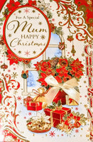 Mum Christmas - Large 8 Page Flowers