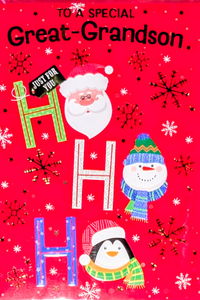 Great Grandson Christmas - HoHoHo