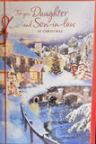 Daughter & Son In Law Christmas - Village scene