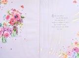 Open Female Birthday - Traditional Flowers In Vases