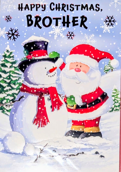 Brother Christmas - Santa & Snowman