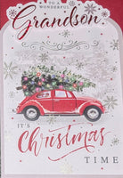 Grandson Christmas - Traditional Car & Tree