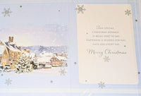 Friend Christmas - Traditional Snowy Scene Greetings