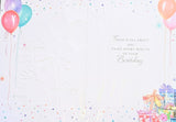 Open Female Birthday - Gift Boxes & Balloons