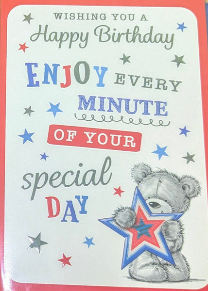 Open Male Birthday - Cute Star Special