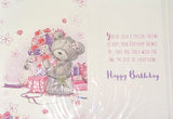 Friend Birthday - Cute Flowers & Gift Lovely