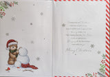 Great Grandson Christmas- Large Cute Snowman