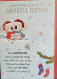 Friends Christmas - Cute koalas (left)