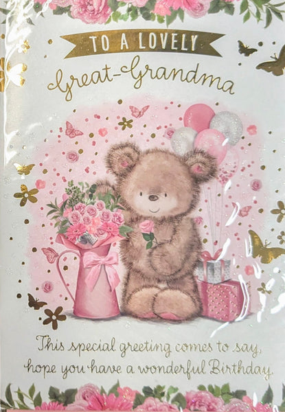 Great Grandma birthday - Cute Flowers Lovely