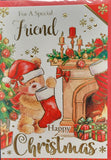 Friend Christmas - Cute Fireplace