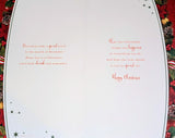 Daughter & Son In Law Christmas - Large 8 Page Traditional Wreath