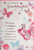 Granddaughter Birthday -  Butterfly