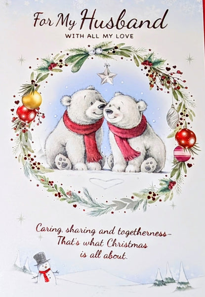 Husband Christmas - Cute Polar Bears