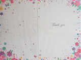 Thank You - Envelope and Flowers