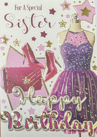 Sister Birthday - Purple Dress