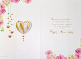 Your Anniversary - Silver & Gold Heart