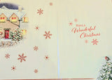 From Our House To Yours Christmas - Traditional House On Right