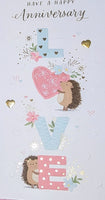 Your Anniversary - Slim Cute Hedgehogs