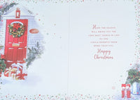 Nephew Christmas - Traditional Red Door