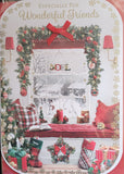 Friends Christmas - Large Traditional Window