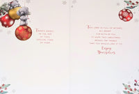 To Both Of You Christmas - Large Cute Bears & Baubles
