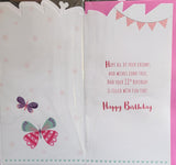 11 Girl Birthday - Slim glitter