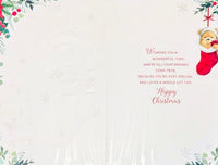 Nanna Christmas - Cute Bear In Stocking