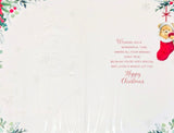 Nanna Christmas - Cute Bear In Stocking